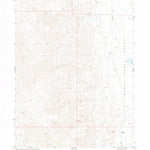 United States Geological Survey Wagner Springs, NV (1980, 24000-Scale) digital map