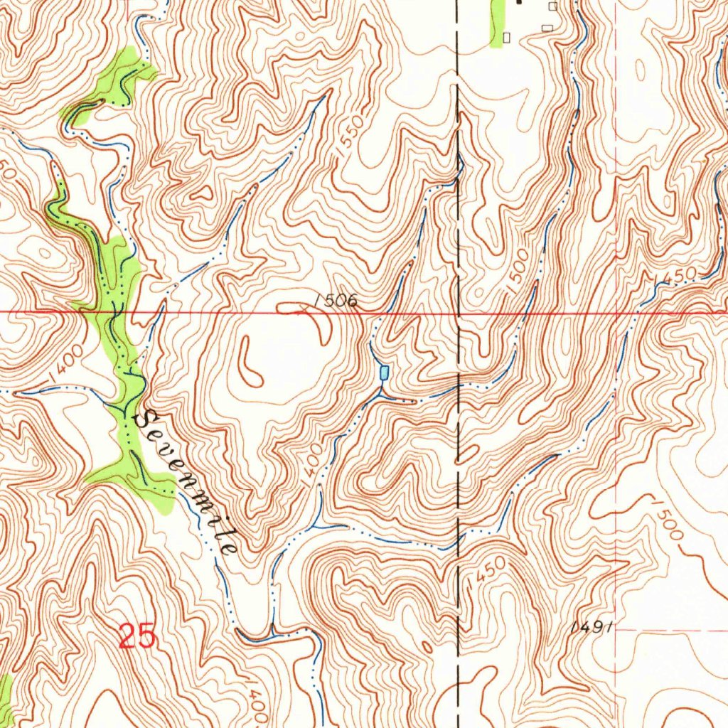 Wagner SW, SD (1964, 24000-Scale) Map by United States Geological ...