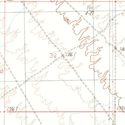 United States Geological Survey Wagner Wash Well, AZ (1988, 24000-Scale) digital map