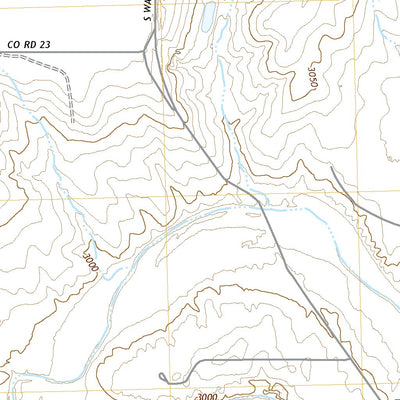 United States Geological Survey Wagon Bed Spring, KS (2022, 24000-Scale) digital map
