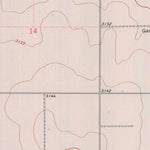 United States Geological Survey Wagon Bed Spring NW, KS (1974, 24000-Scale) digital map