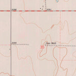 United States Geological Survey Wagon Bed Spring SE, KS (1974, 24000-Scale) digital map