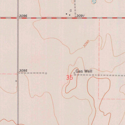 United States Geological Survey Wagon Bed Spring SE, KS (1974, 24000-Scale) digital map