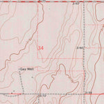 United States Geological Survey Wagon Bed Spring SW, KS (1974, 24000-Scale) digital map