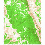 United States Geological Survey Wagon Box Mesa, UT (1953, 62500-Scale) digital map