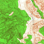 United States Geological Survey Wagon Box Mesa, UT (1953, 62500-Scale) digital map