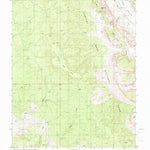 United States Geological Survey Wagon Box Mesa, UT (1987, 24000-Scale) digital map