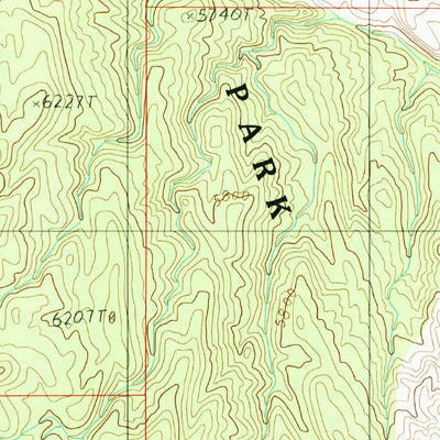 United States Geological Survey Wagon Box Mesa, UT (1987, 24000-Scale) digital map
