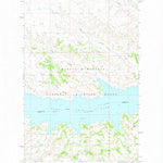 United States Geological Survey Wagon Coulee, MT (1971, 24000-Scale) digital map