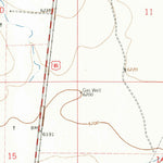United States Geological Survey Wagon Mound, NM (1964, 24000-Scale) digital map