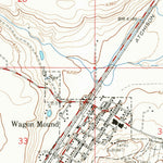 United States Geological Survey Wagon Mound, NM (1964, 24000-Scale) digital map