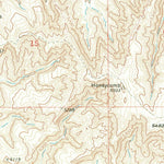United States Geological Survey Wagon Prong, WY (1966, 24000-Scale) digital map