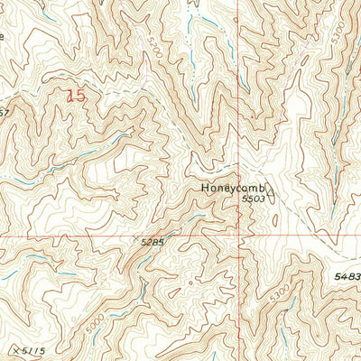 United States Geological Survey Wagon Prong, WY (1966, 24000-Scale) digital map
