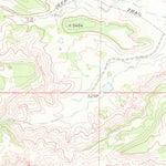 United States Geological Survey Wagon Track Ridge, CO (1968, 24000-Scale) digital map