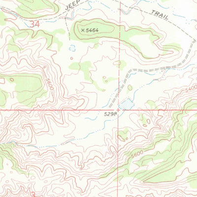 United States Geological Survey Wagon Track Ridge, CO (1968, 24000-Scale) digital map