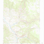 United States Geological Survey Wagon Wheel Gap, CO (1986, 24000-Scale) digital map