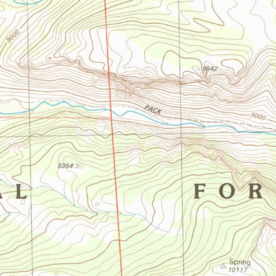 United States Geological Survey Wagon Wheel Gap, CO (1986, 24000-Scale) digital map