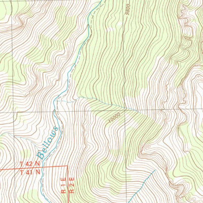 United States Geological Survey Wagon Wheel Gap, CO (1986, 24000-Scale) digital map