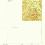 United States Geological Survey Wagoner, AZ (1950, 62500-Scale) digital map