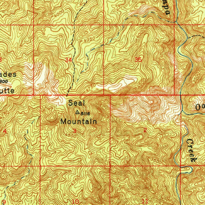 United States Geological Survey Wagoner, AZ (1950, 62500-Scale) digital map