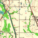 United States Geological Survey Wagoner, OK (1948, 62500-Scale) digital map