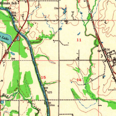 United States Geological Survey Wagoner, OK (1948, 62500-Scale) digital map
