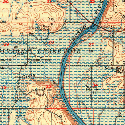 United States Geological Survey Wagoner, OK (1950, 62500-Scale) digital map