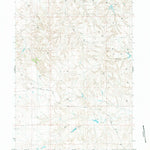 United States Geological Survey Wagonhound Creek NE, WY (1981, 24000-Scale) digital map