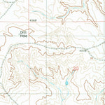 United States Geological Survey Wagonhound Creek NE, WY (1981, 24000-Scale) digital map