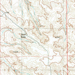 United States Geological Survey Wagonhound Creek NE, WY (1981, 24000-Scale) digital map