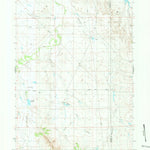 United States Geological Survey Wagonhound Creek, WY (1981, 24000-Scale) digital map