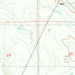 United States Geological Survey Wagonhound Creek, WY (1981, 24000-Scale) digital map