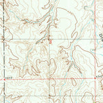 United States Geological Survey Wagonhound Creek, WY (1981, 24000-Scale) digital map