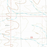 United States Geological Survey Wagontire Mountain East, OR (1980, 24000-Scale) digital map