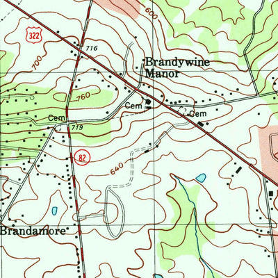 United States Geological Survey Wagontown, PA (1999, 24000-Scale) digital map