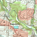 United States Geological Survey Wagontown, PA (1999, 24000-Scale) digital map
