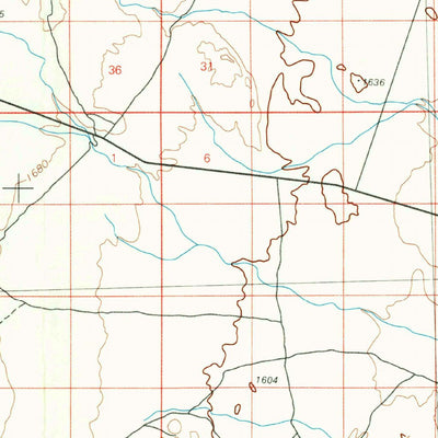 United States Geological Survey Wah Wah Mountains North, UT (1980, 100000-Scale) digital map