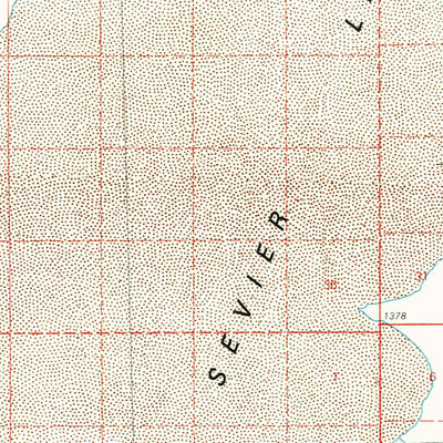 United States Geological Survey Wah Wah Mountains North, UT (1980, 100000-Scale) digital map