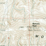 United States Geological Survey Wahatis Peak, WA (1986, 24000-Scale) digital map