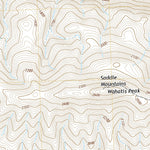 United States Geological Survey Wahatis Peak, WA (2020, 24000-Scale) digital map