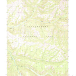 United States Geological Survey Wahb Springs, WY (1989, 24000-Scale) digital map