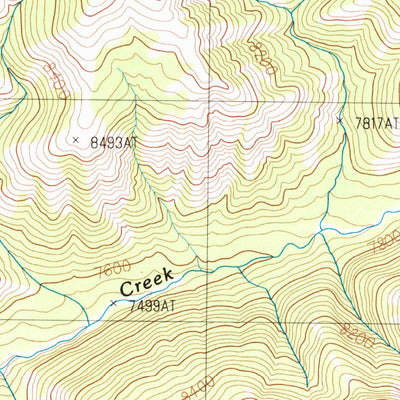 United States Geological Survey Wahb Springs, WY (1989, 24000-Scale) digital map