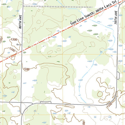 United States Geological Survey Wahkon South, MN (2022, 24000-Scale) digital map