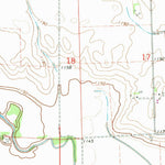 United States Geological Survey Wahoo East, NE (1969, 24000-Scale) digital map