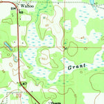 United States Geological Survey Wahoo, FL (1958, 24000-Scale) digital map