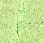 United States Geological Survey Wahoo Peak, ID (1966, 24000-Scale) digital map