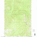 United States Geological Survey Wahoo Peak, ID (1995, 24000-Scale) digital map