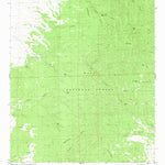 United States Geological Survey Wahoo Peak, NM (1981, 24000-Scale) digital map