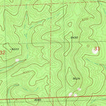 United States Geological Survey Wahoo Peak, NM (1981, 24000-Scale) digital map