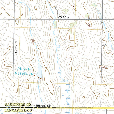 United States Geological Survey Wahoo SE, NE (2021, 24000-Scale) digital map